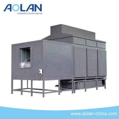 High efficiency airflow dew point indirect evaporative cooling